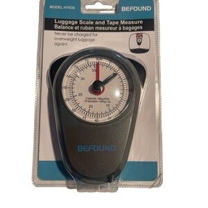 Befound Luggage Scale with Tape Measure